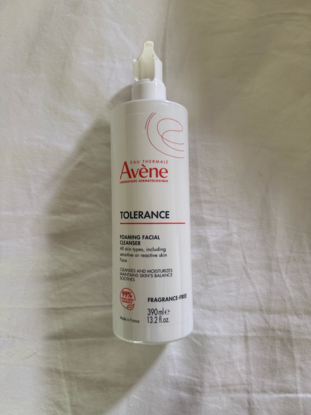 Avène Tolerance Foaming Facial Cleanser